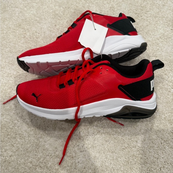 PUMA Electron E Mens Sneaker DM US High Risk RedBlack - Picture 4 of 8